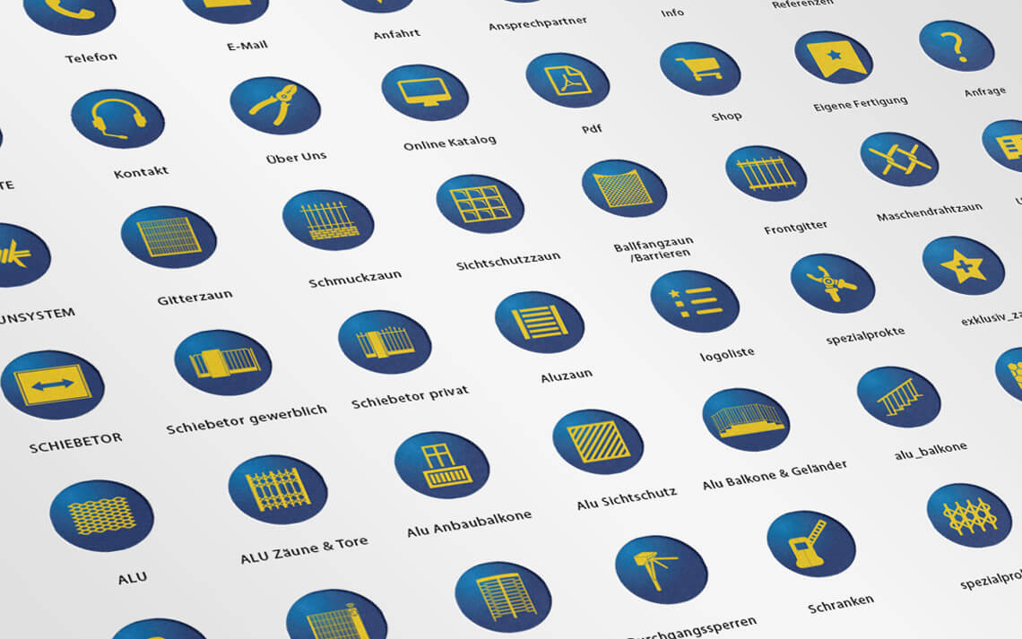 Iconset Zaun Stoffel Iconset Zaun Stoffel