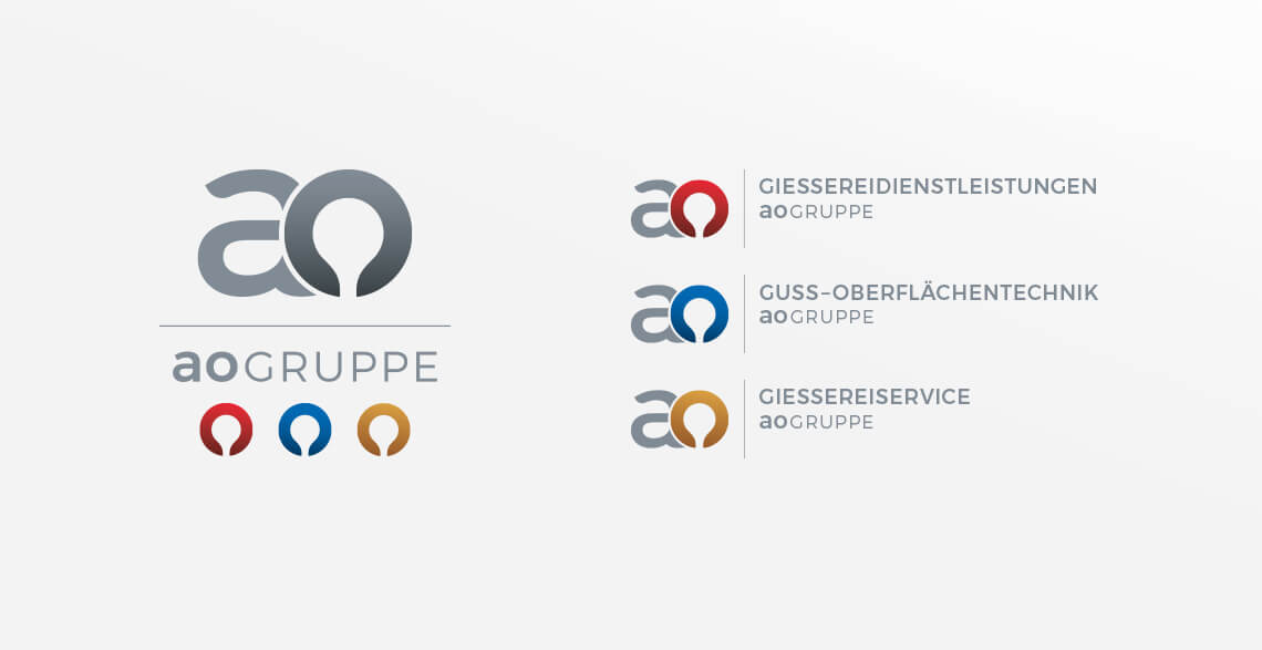 ao gruppe Logos