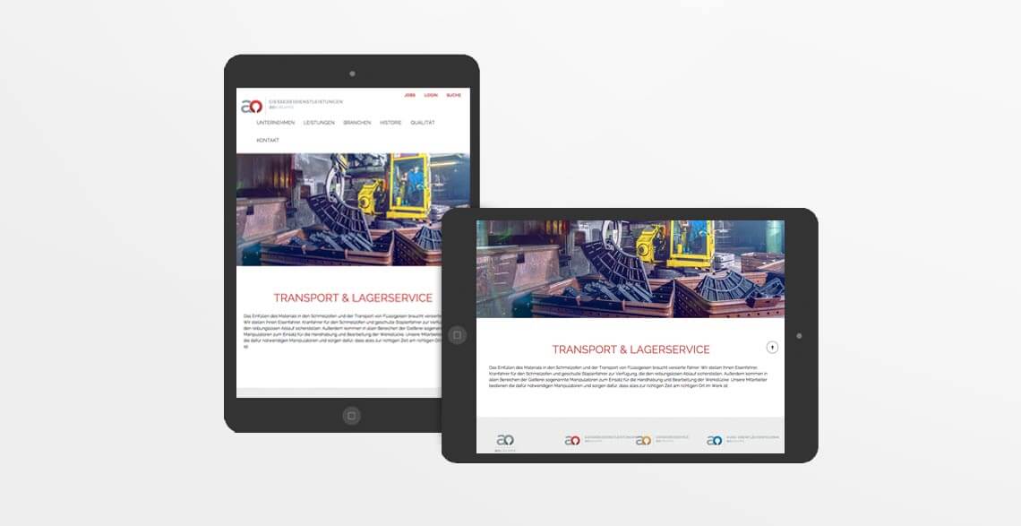 ao Gruppe Webseite Tablet 2