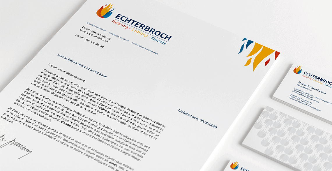 Geschäftspapiere Echterbroch Geschäftspapiere Echterbroch