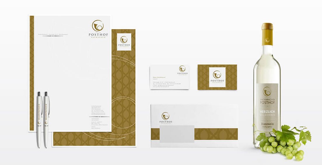 Posthof Bacharach Corporate Design